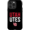University of Utah Interlocking U iPhone 15 Pro Impact Case